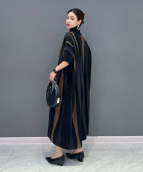 Wave Line Relax Long Dress